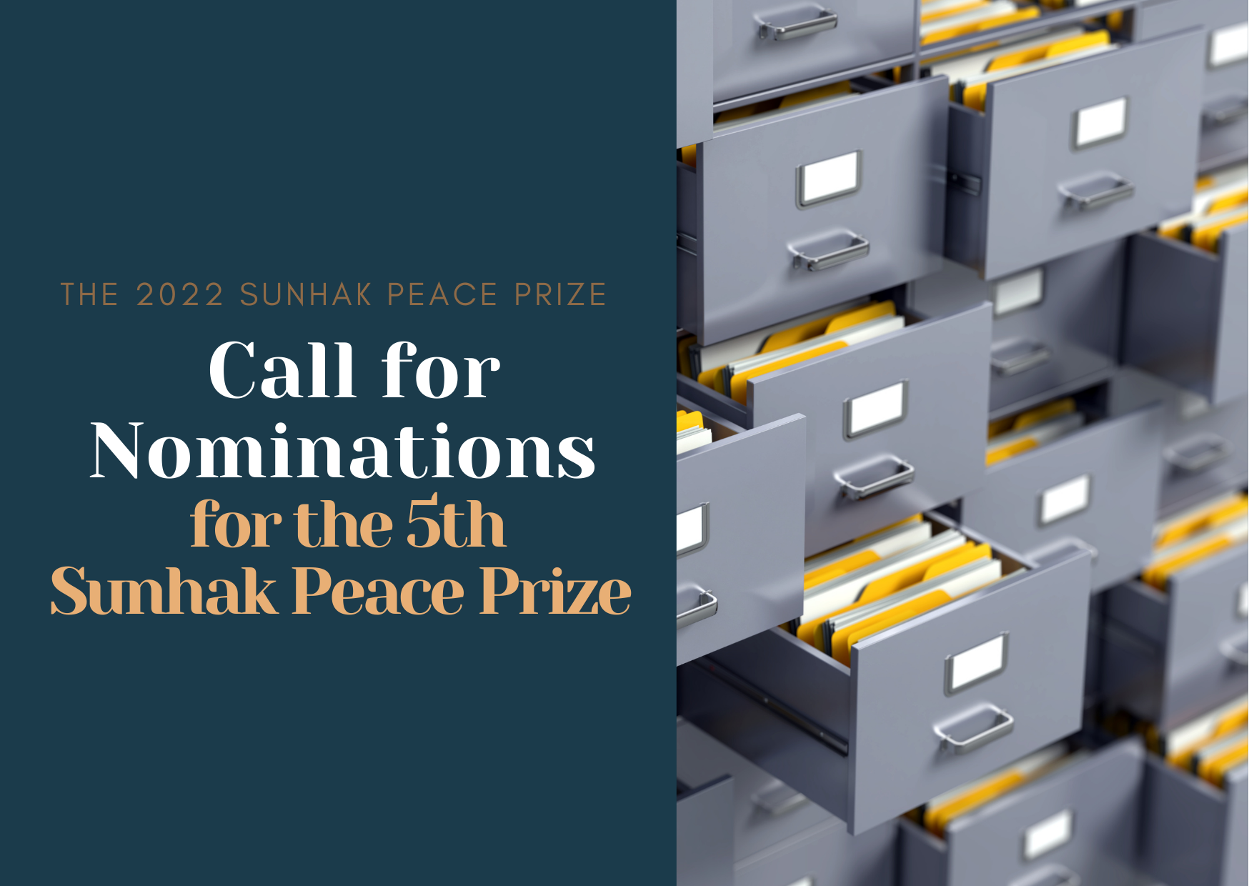 “The Sunhak Peace Prize Committee is accepting nominations for the 5th Sunhak Peace Prize” 썸네일